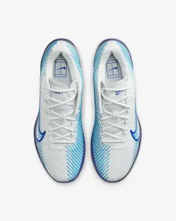 کفش تنیس مردانه نایک Nike Court Air Zoom Vapor 11- سفید/آبی | تنیس ۲۴