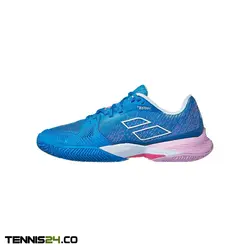 کفش تنیس زنانه بابولات Babolat Jet Mach 3 Clay Court- آبی | تنیس ۲۴