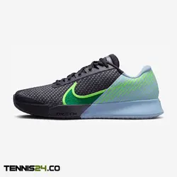 کفش تنیس مردانه نایک NikeCourt Air Zoom Vapor Pro 2- مشکی/سبز | تنیس ۲۴