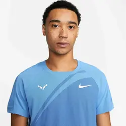 تی شرت تنیس مردانه نایک Nike Dri-FIT ADV Rafa- آبی | تنیس ۲۴