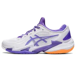 کفش تنیس زنانه اسیکس Asics Court FF3- سفید/بنفش | تنیس ۲۴