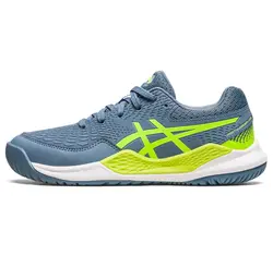 کفش تنیس بچگانه اسیکس Asics Unisex Gel-Resolution 9 GS- خاکستری/سبز | تنیس ۲۴