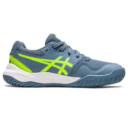 کفش تنیس بچگانه اسیکس Asics Unisex Gel-Resolution 9 GS- خاکستری/سبز | تنیس ۲۴
