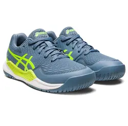 کفش تنیس بچگانه اسیکس Asics Unisex Gel-Resolution 9 GS- خاکستری/سبز | تنیس ۲۴