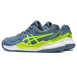 کفش تنیس بچگانه اسیکس Asics Unisex Gel-Resolution 9 GS- خاکستری/سبز | تنیس ۲۴