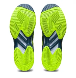 کفش تنیس مردانه اسیکس Asics Solution Speed FF 2- طوسی/سبز | تنیس ۲۴