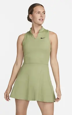 لباس تنیس زنانه نایک Nike Court Dri Fit Victory- سبز | تنیس ۲۴