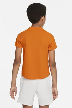 تی شرت تنیس بچگانه نایک NikeCourt Dri-FIT Victory- نارنجی | تنیس ۲۴