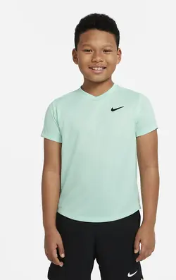 تی شرت تنیس بچگانه نایک NikeCourt Dri-FIT Victory- سبز | تنیس ۲۴