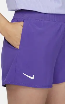 شلوارک تنیس زنانه نایک Nike Court Victory Flex- بنفش | تنیس ۲۴