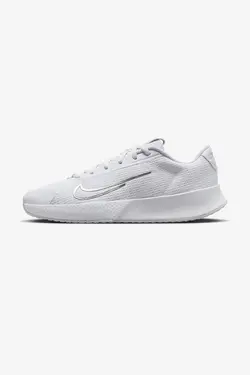 کفش تنیس زنانه نایک NikeCourt Vapor Lite 2- سفید/نقره ای | تنیس ۲۴