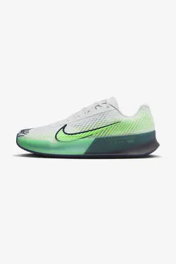 کفش تنیس مردانه نایک NikeCourt Air Zoom Vapor 11 CLAY- سفید/سبز | تنیس ۲۴