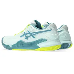 کفش تنیس زنانه اسیکس Asics Gel-Resolution 9 Clay- آبی | تنیس ۲۴