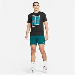 تیشرت تنیس مردانه نایک NikeCourt Dri-FIT- مشکی | تنیس ۲۴