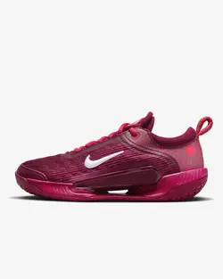 کفش تنیس زنانه نایک NikeCourt Air Zoom NXT- زرشکی | تنیس ۲۴