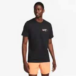 تی شرت مردانه نایک Nike Dri Fit - مشکی | تنیس ۲۴