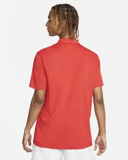 پلوشرت تنیس مردانه نایک NikeCourt Dri-FIT- قرمز | تنیس ۲۴