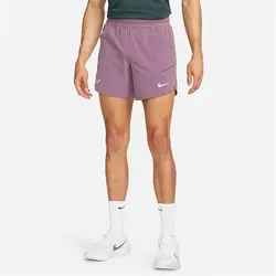 شلوارک تنیس مردانه نایک NikeCourt Dri-FIT ADV Rafa- بنفش | تنیس ۲۴