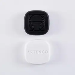 ضربه گیر راکت تنیس آرتنگو ARTENGO Square- مشکی/سفید | تنیس ۲۴