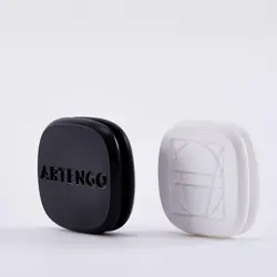 ضربه گیر راکت تنیس آرتنگو ARTENGO Square- مشکی/سفید | تنیس ۲۴