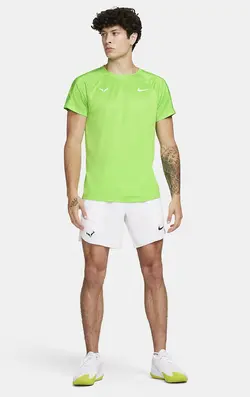 تی شرت تنیس مردانه نایک Nike Dri-FIT Rafa Challenger- سبز | تنیس ۲۴