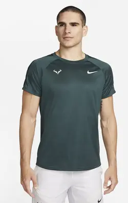 تی شرت تنیس مردانه نایک Nike RAFA Challenger- یشمی | تنیس ۲۴