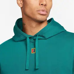 هودی تنیس مردانه نایک NikeCourt Fleece Hoodie- سبز | تنیس ۲۴