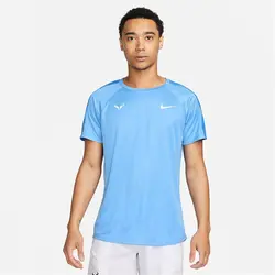 تی شرت تنیس مردانه نایک Nike Dri-FIT Rafa Challenger- آبی | تنیس ۲۴
