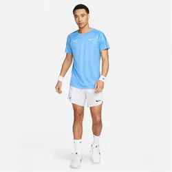 تی شرت تنیس مردانه نایک Nike Dri-FIT Rafa Challenger- آبی | تنیس ۲۴