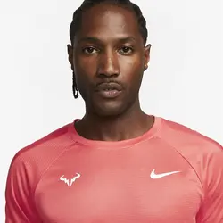 تی شرت تنیس مردانه نایک Nike Dri-FIT Rafa Challenger- نارنجی | تنیس ۲۴