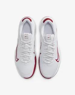 کفش تنیس مردانه نایک NikeCourt Vapor Lite 2– سفید/زرشکی | تنیس ۲۴