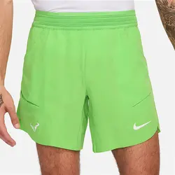 شلوارک تنیس مردانه نایک NikeCourt Dri-FIT ADV Rafa- سبز روشن | تنیس ۲۴