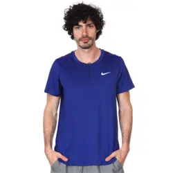پلوشرت تنیس مردانه نایک NikeCourt Dri-FIT Advantage- آبی | تنیس ۲۴