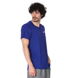 پلوشرت تنیس مردانه نایک NikeCourt Dri-FIT Advantage- آبی | تنیس ۲۴