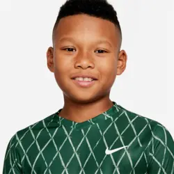 تی شرت تنیس بچگانه نایک NikeCourt Dri-FIT Victory Printed- سبز | تنیس ۲۴