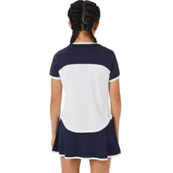 تی شرت تنیس دخترانه اسیکس Asics Tennis SS Top- سفید | تنیس ۲۴