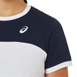 تی شرت تنیس دخترانه اسیکس Asics Tennis SS Top- سفید | تنیس ۲۴