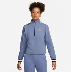سویشرت تنیس زنانه نایک NikeCourt Dri-FIT Heritage- آبی | تنیس ۲۴
