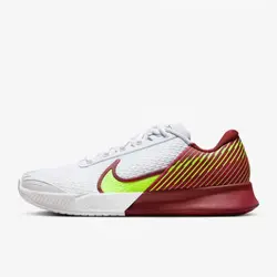 کفش تنیس مردانه نایک NikeCourt AirZoom Vapor Pro2 – سفید/زرشکی | تنیس ۲۴