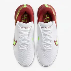 کفش تنیس مردانه نایک NikeCourt AirZoom Vapor Pro2 – سفید/زرشکی | تنیس ۲۴