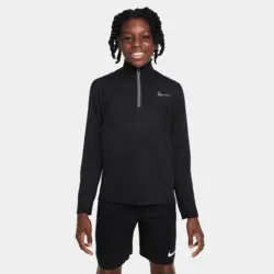 پلوشرت تنیس پسرانه نایک Nike Dri-FIT Poly- مشکی | تنیس ۲۴
