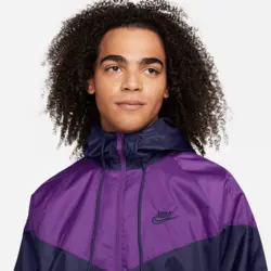 سویشرت ورزشی مردانه نایک Nike Sportswear Windrunner- بنفش | تنیس ۲۴