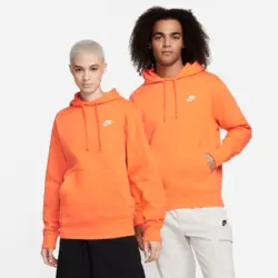 هودی ورزشی مردانه نایک Nike Sportswear Club Fleece- نارنجی | تنیس ۲۴