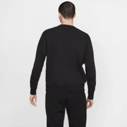 تی شرت ورزشی مردانه نایک Nike Sportswear Club Fleece- مشکی | تنیس ۲۴