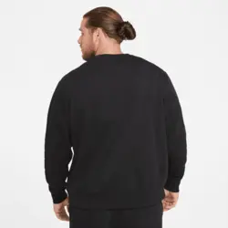 تی شرت ورزشی مردانه نایک Nike Sportswear Club Fleece- مشکی | تنیس ۲۴