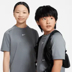 تی شرت تنیس بچگانه نایک Nike Multi Dri-FIT- طوسی | تنیس ۲۴