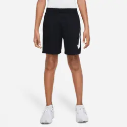 شلوارک تنیس پسرانه نایک Nike Multi Dri-FIT Graphic- مشکی | تنیس ۲۴