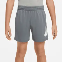 شلوارک تنیس پسرانه نایک Nike Multi Dri-FIT Graphic- طوسی | تنیس ۲۴
