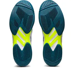 کفش تنیس مردانه اسیکس Asics Solution Speed FF 2 – سفید/آبی | تنیس ۲۴