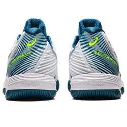 کفش تنیس مردانه اسیکس Asics Solution Speed FF 2 – سفید/آبی | تنیس ۲۴